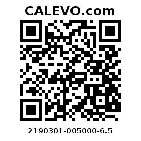 Calevo.com Preisschild 2190301-005000-6.5