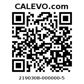 Calevo.com Preisschild 2190308-000000-5