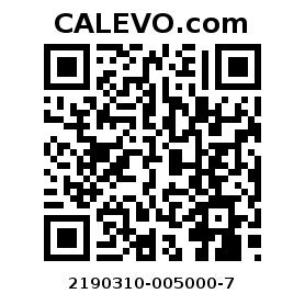 Calevo.com Preisschild 2190310-005000-7