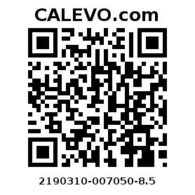 Calevo.com Preisschild 2190310-007050-8.5