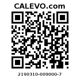 Calevo.com Preisschild 2190310-009000-7