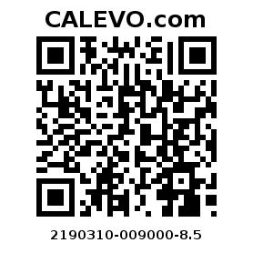 Calevo.com Preisschild 2190310-009000-8.5