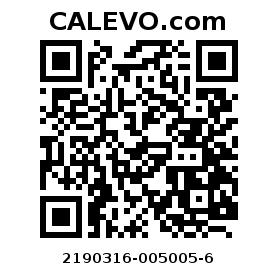 Calevo.com Preisschild 2190316-005005-6