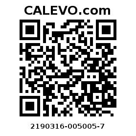 Calevo.com Preisschild 2190316-005005-7