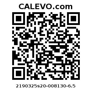 Calevo.com Preisschild 2190325s20-008130-6.5