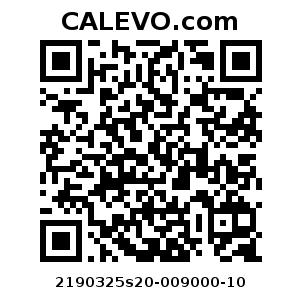 Calevo.com Preisschild 2190325s20-009000-10