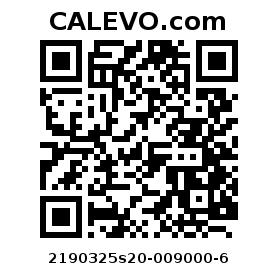 Calevo.com Preisschild 2190325s20-009000-6