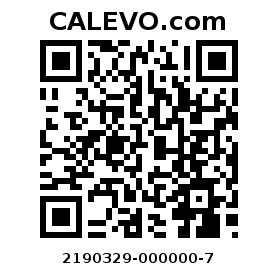 Calevo.com Preisschild 2190329-000000-7