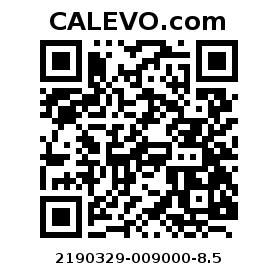 Calevo.com Preisschild 2190329-009000-8.5