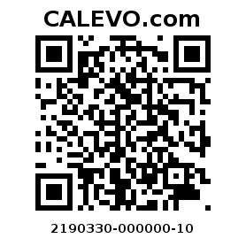 Calevo.com Preisschild 2190330-000000-10