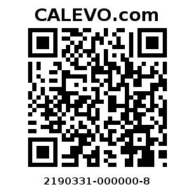 Calevo.com Preisschild 2190331-000000-8