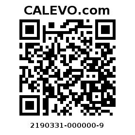 Calevo.com Preisschild 2190331-000000-9