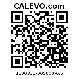 Calevo.com Preisschild 2190331-005000-6.5