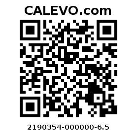 Calevo.com Preisschild 2190354-000000-6.5