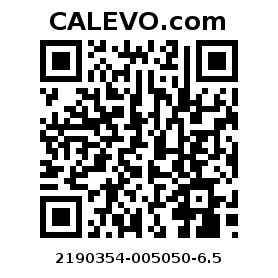 Calevo.com Preisschild 2190354-005050-6.5