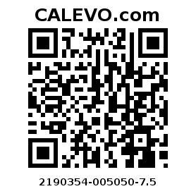 Calevo.com Preisschild 2190354-005050-7.5