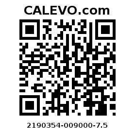 Calevo.com Preisschild 2190354-009000-7.5