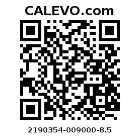 Calevo.com Preisschild 2190354-009000-8.5