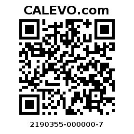 Calevo.com Preisschild 2190355-000000-7