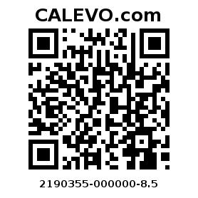 Calevo.com Preisschild 2190355-000000-8.5