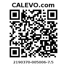 Calevo.com Preisschild 2190370-005006-7.5