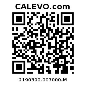 Calevo.com Preisschild 2190390-007000-M