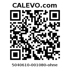 Calevo.com Preisschild 5040610-001080-ohne