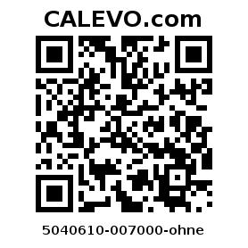 Calevo.com Preisschild 5040610-007000-ohne