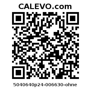 Calevo.com Preisschild 5040640p24-006630-ohne