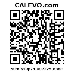 Calevo.com Preisschild 5040640p24-007225-ohne