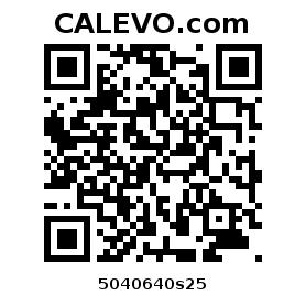 Calevo.com Preisschild 5040640s25