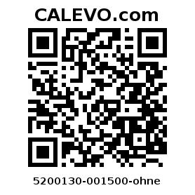 Calevo.com Preisschild 5200130-001500-ohne