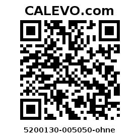 Calevo.com Preisschild 5200130-005050-ohne